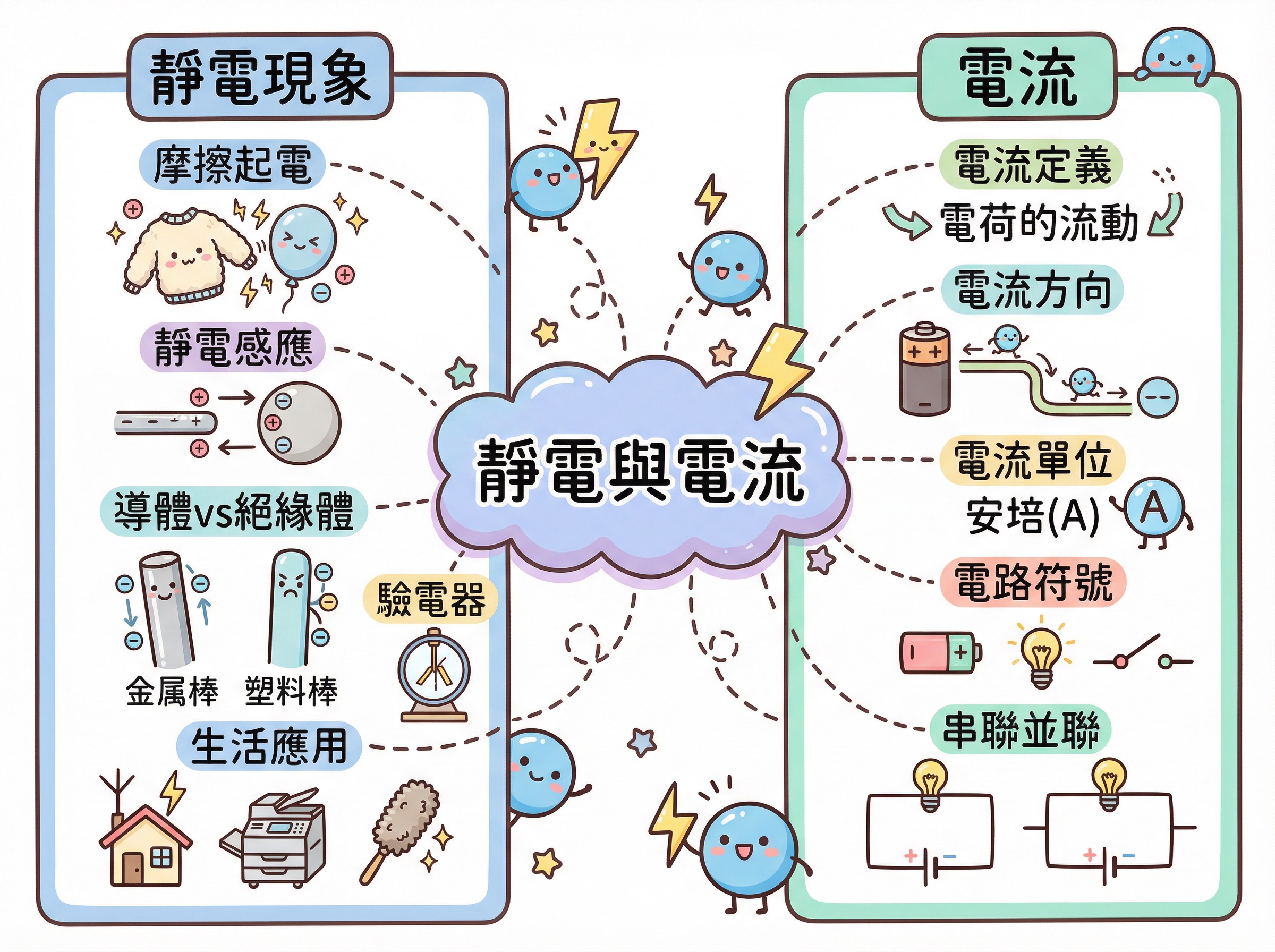 會考理化重點筆記｜電學(九上第四章附影片) @貧窮貴婦小愛的吃喝玩樂育兒日記