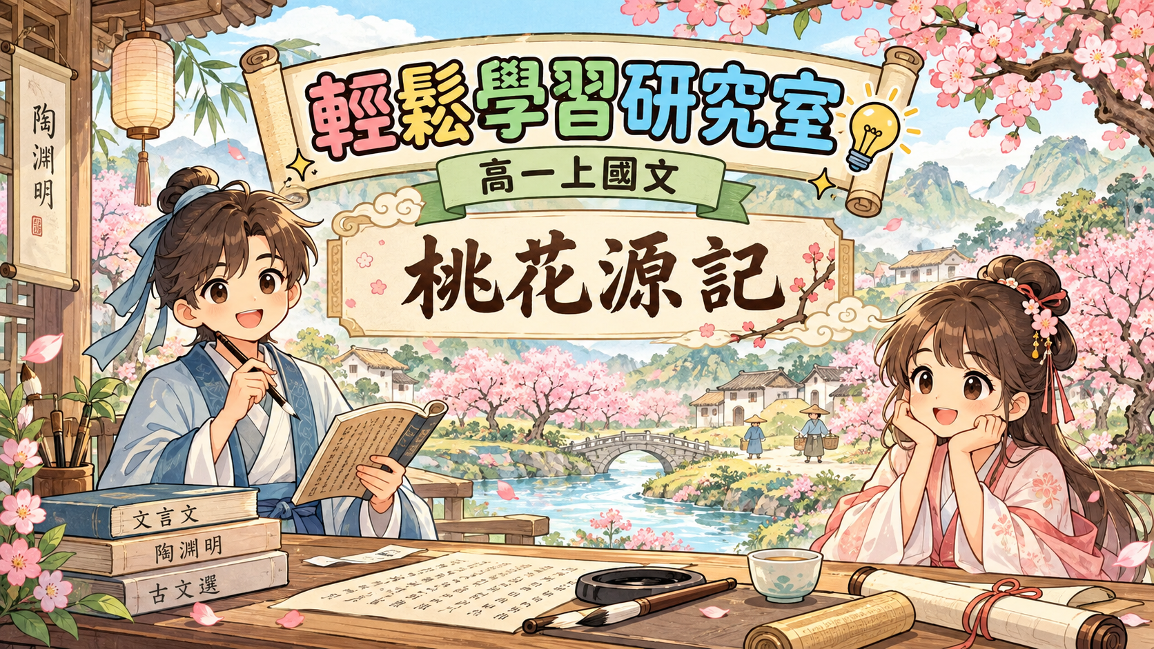 即時熱門文章：高一上國文｜桃花源記。古今異義、跨文本比較與手帳精華筆記(附影片)