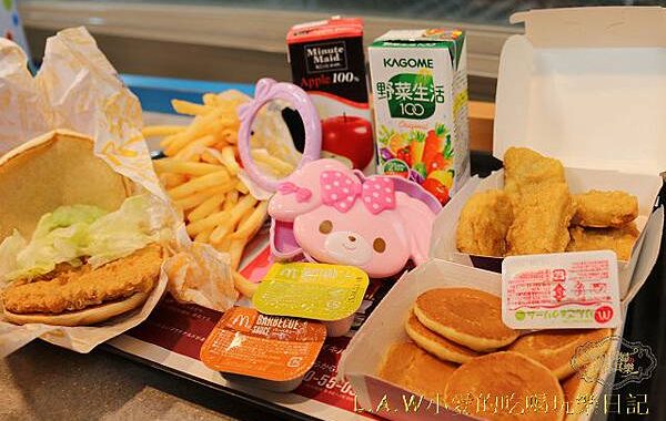 [東京龜有美食/連鎖美食]日本麥當勞兒童餐~玩具好可愛啊! @貧窮貴婦小愛的吃喝玩樂育兒日記