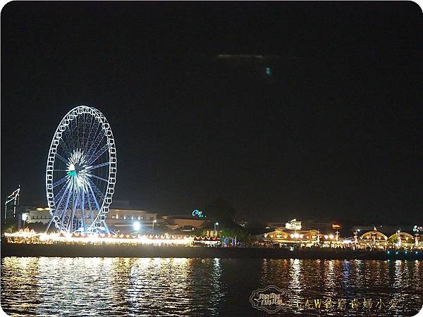 [曼谷旅遊]Chaophraya Cruise搭乘招披耶郵輪享受360度無死角盡情瀏覽湄南河邊夜景 @貧窮貴婦小愛的吃喝玩樂育兒日記